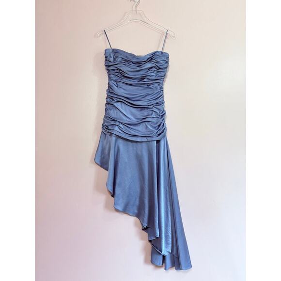 Cinq a Sept Eliza Dress in Deja Blue Size 4 - Picture 7 of 9